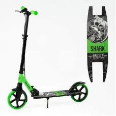 Самокат для взрослых Best Scooter SH-50730 с ручным тормозом 20см