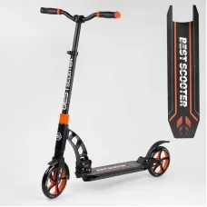 Самокат для взрослых Best Scooter 23023 колеса PU 200мм амортизаторы