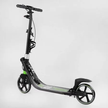 Самокат двоколісний Best Scooter L-22066 з фарою та амортизаторами