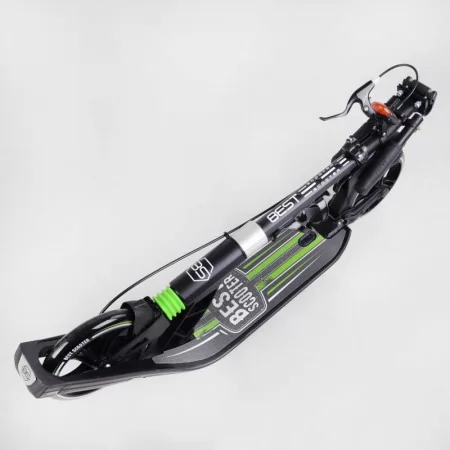 Самокат двоколісний Best Scooter L-22066 з фарою та амортизаторами