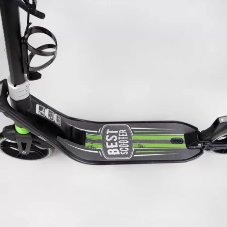 Самокат двоколісний Best Scooter L-22066 з фарою та амортизаторами