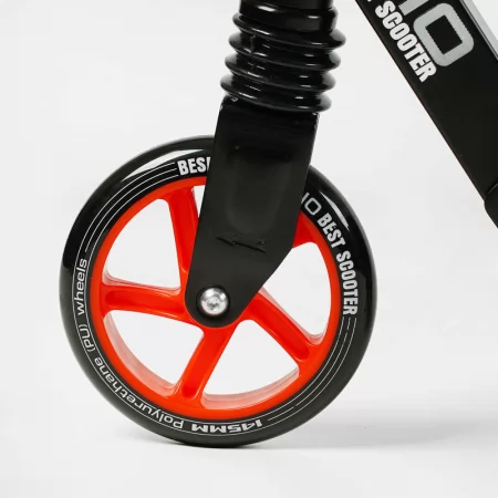 Самокат двухколесный "Best Scooter" R - 88505 колеса PU 145мм, передний амортизатор, алюминиевый тормоз, в коробке Самокат двухколесный "Best Scooter" R - 88505 колеса PU 145мм, передний амортизатор, алюминиевый тормоз, в коробке