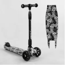 Самокат детский трехколесный Best Scooter 65-878 со светом