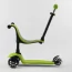 Самокат трехколесный Best Scooter PL-315 колеса PU со светом, сидение, родительская ручка, в коробке