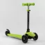 Самокат трехколесный Best Scooter PL-315 колеса PU со светом, сидение, родительская ручка, в коробке