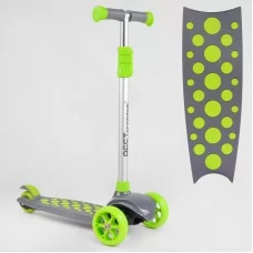 Самокат детский трехколесный Best Scooter со светом колес
