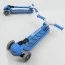 Самокат Best Scooter Y-00180 складний зі світлом блакитний Самокат Best Scooter Y-00180 складний зі світлом блакитний