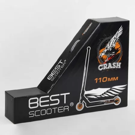 Самокат трюковий Best Scooter Crash з пегами та диском 110 мм Самокат трюковий Best Scooter Crash з пегами та диском 110 мм