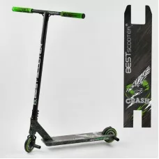 Самокат трюковый Best Scooter Crash алюминиевый с пегами 110мм
