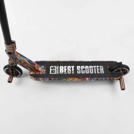 Самокат трюковий Best Scooter BS-77350 з пегами та алюмінієвою декою Самокат трюковий Best Scooter BS-77350 з пегами та алюмінієвою декою