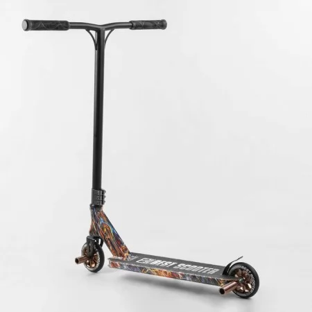 Самокат трюковий Best Scooter BS-77350 з пегами та алюмінієвою декою Самокат трюковий Best Scooter BS-77350 з пегами та алюмінієвою декою