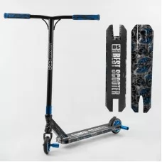 Самокат трюковый Best Scooter BS-77566 с пегами и дискомколесо 110мм