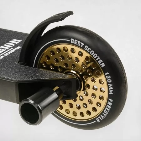 Трюковый самокат Best Scooter Warrior Т-50615 с пегами алюминиевый Трюковый самокат Best Scooter Warrior Т-50615 с пегами алюминиевый