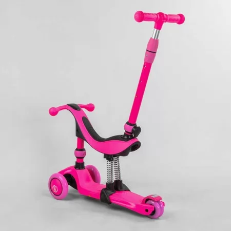 Самокат 3в1 Best Scooter BS-23180 со светом и сидением Самокат 3в1 Best Scooter BS-23180 со светом и сидением