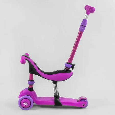 Самокат детский 3в1 трехколесный Best Scooter со светом и сидением Самокат детский 3в1 трехколесный Best Scooter со светом и сидением