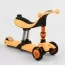 Самокат детский трехколесный Best Scooter со светом и сидением Самокат детский трехколесный Best Scooter со светом и сидением