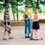 Трехколесный самокат Micro Maxi Deluxe LED складной зеленый MMD097 
