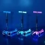 Трехколесный самокат Micro Mini Deluxe Glow LED светящийся синий MMD215 Трехколесный самокат Micro Mini Deluxe Glow LED светящийся синий MMD215