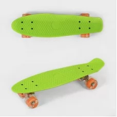 Пенни борд Best Board 0355 светящимися колёсами 55см салатовый Пенни борд Best Board 0355 светящимися колёсами 55см салатовый