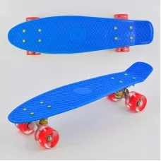 Пенни борд Best Board 0770 синий со светом 55 см Пенни борд Best Board 0770 синий со светом 55 см