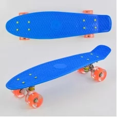 Пенни борд Best Board 0880 синий со светом 55см Пенни борд Best Board 0880 синий со светом 55см