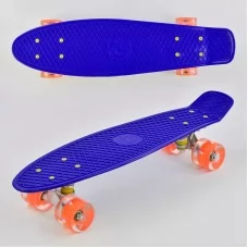 Пенни борд Best Board 7070 синий со светом 55см Пенни борд Best Board 7070 синий со светом 55см