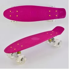 Пенни борд Best Board 9090 розовый со светом 55см Пенни борд Best Board 9090 розовый со светом 55см