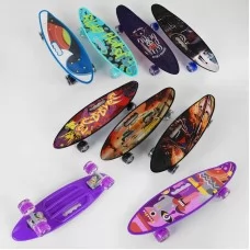 Пенни борд Best Board C 40310 со светящимися колёсами 55 см Пенни борд Best Board C 40310 со светящимися колёсами 55 см