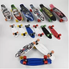 Пенни борд Best Board S 00164 со светящимися колёсами