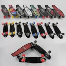 Пенни борд Best Board S-00635 светящиеся колеса 8 видов