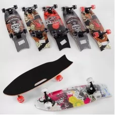 Скейтборд Best Board С 32026 со светящимися колёсами 70см