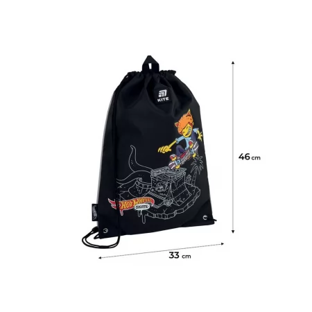 Сумка для обуви, Hot Wheels Skate, Kite HW25-600M-2 Сумка для обуви, Hot Wheels Skate, Kite HW25-600M-2