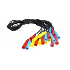 Набір 10 чорних скакалок 240 см MToys 21291