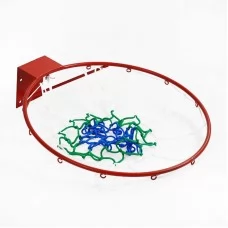 Баскетбольное кольцо BabyToys 45см с сеткой Баскетбольное кольцо BabyToys 45см с сеткой