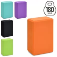 Блок для йоги BabyToys MS 0858-2 EVA разных цветов
