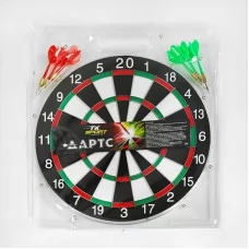 Дартс С 33995 "TK Sport", з металевою сіткою, розмір 15", в слюді