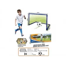 Футбольные ворота BabyToys 610-1 размер 63х42х52 см с насосом