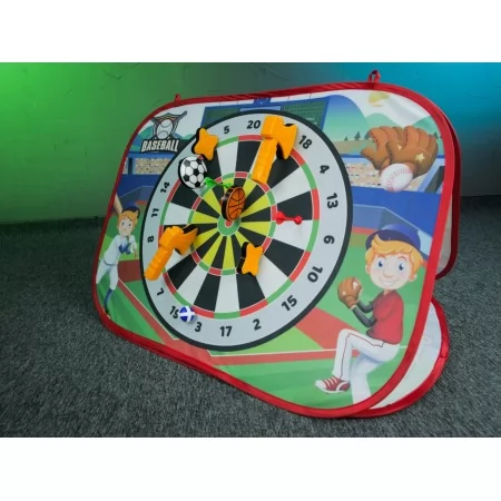 Спортивний набір BabyToys футбольний з м'ячем і дартсом для дітей