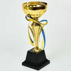 Кубок MS 4987-2 золото, 31см, в коробці, 32-12,5-12см
