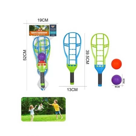 Спортивна сітка-пастка BabyToys 777-617 з 2 м'ячиками