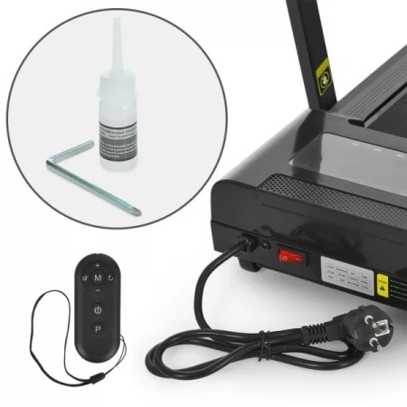 Тренажер MS 4800-2 беговая дорожка, дорожка для ходьбы, с ручкой, пульт, дисплей (время, скорость, расстояние, калории), скорость 1-8км/ч, нагрузка до 120кг, д103-ш52-в10см/с ручкой 90см, дорожка 89-36, 116-56-11,5см