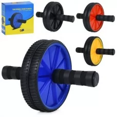 Ролик для пресса BabyToys MS 4979 двойное колесо 18см
