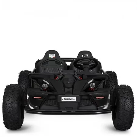 Дитячий електромобіль Джип Bambi M 5797 A-2 (48V) Баггі, двомісний, чорний Дитячий електромобіль Джип Bambi M 5797 A-2 (48V) Баггі, двомісний, чорний