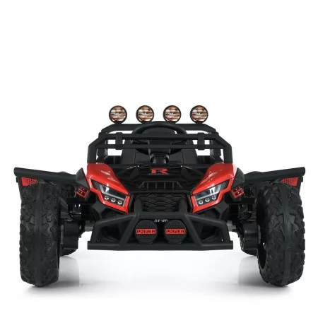 Детский электромобиль Багги Polaris RZR Bambi Racer M 6073EBLR-3 красный, 4 мотора по 35W, EVA, экокожа, MP3, USB, Bluetooth Детский электромобиль Багги Polaris RZR Bambi Racer M 6073EBLR-3 красный, 4 мотора по 35W, EVA, экокожа, MP3, USB, Bluetooth