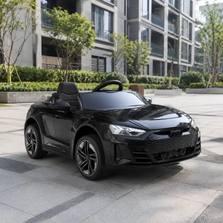 Дитячий електромобіль Audi RS e-tron GT M 4938EBLR-2 чорний, 2 мотори по 30W, EVA, шкіра, MP3, USB, Bluetooth Дитячий електромобіль Audi RS e-tron GT M 4938EBLR-2 чорний, 2 мотори по 30W, EVA, шкіра, MP3, USB, Bluetooth