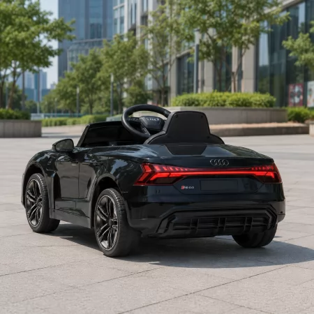 Дитячий електромобіль Audi RS e-tron GT M 4938EBLR-2 чорний, 2 мотори по 30W, EVA, шкіра, MP3, USB, Bluetooth Дитячий електромобіль Audi RS e-tron GT M 4938EBLR-2 чорний, 2 мотори по 30W, EVA, шкіра, MP3, USB, Bluetooth