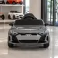 Детский электромобиль Audi RS e-tron GT M 6268EBLRS-11, 2 мотора по 35W, EVA, экокожа, Bluetooth, серый