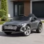 Детский электромобиль Audi RS e-tron GT M 6268EBLRS-11, 2 мотора по 35W, EVA, экокожа, Bluetooth, серый