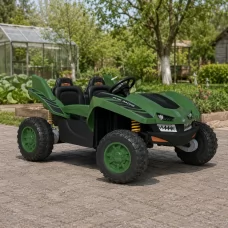 Дитячий електромобіль багі Dune Racing M 6039EBR-10 двомісний, 4 мотори по 35W, EVA, Bluetooth, MP3, темно-зелений Дитячий електромобіль багі Dune Racing M 6039EBR-10 двомісний, 4 мотори по 35W, EVA, Bluetooth, MP3, темно-зелений