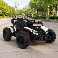 Дитячий електромобіль Багги Polaris RZR Bambi Racer M 6073EBLR-1 білий, 4 мотори по 35W, EVA, екошкіра, MP3, USB, Bluetooth Дитячий електромобіль Багги Polaris RZR Bambi Racer M 6073EBLR-1 білий, 4 мотори по 35W, EVA, екошкіра, MP3, USB, Bluetooth